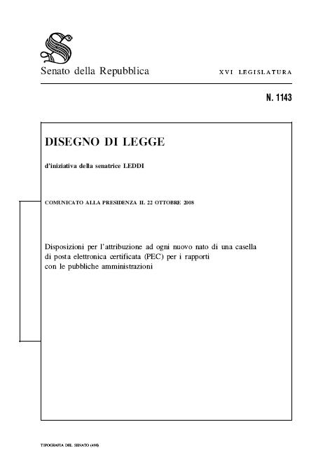 ddl pec neonati