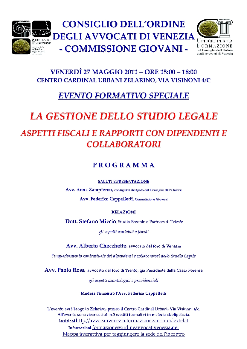 locandina Convegno Commissione Giovani